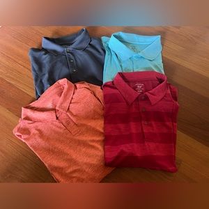 Men’s 3XL XXXL lot of 4 polo shirts. Excellent condition